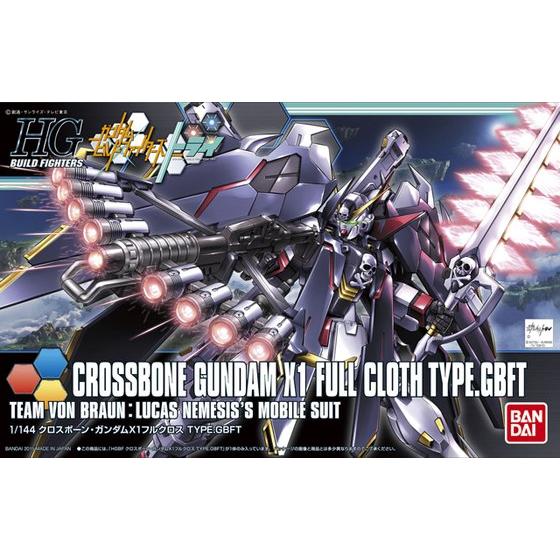 BANDAI HGBF 1/144 CROSSBONE GUNDAM X1 FULL CLOTH VER. GBF