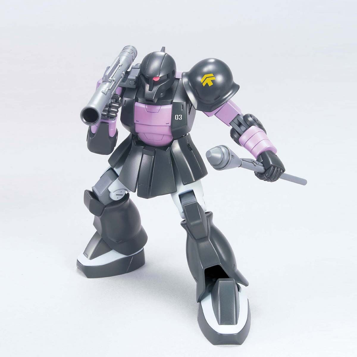 BANDAI HGUC 1/144 ZAKU I BLACK TRI STARS