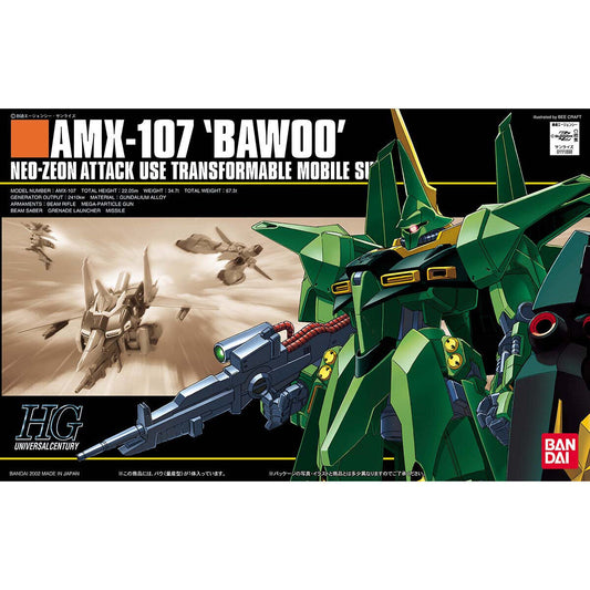 BANDAI HGUC 1/144 AMX-107 BAWOO (MASS PRODUCTION)