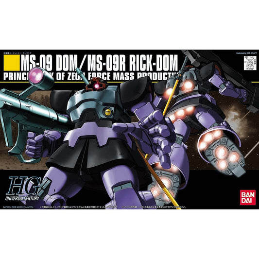 BANDAI HGUC 1/144 DOM/RICK-DOM