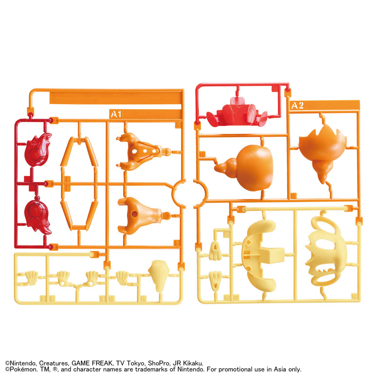 BANDAI POKEMON PLAMO COLLECTION QUICK!! 29 CHIMCHAR