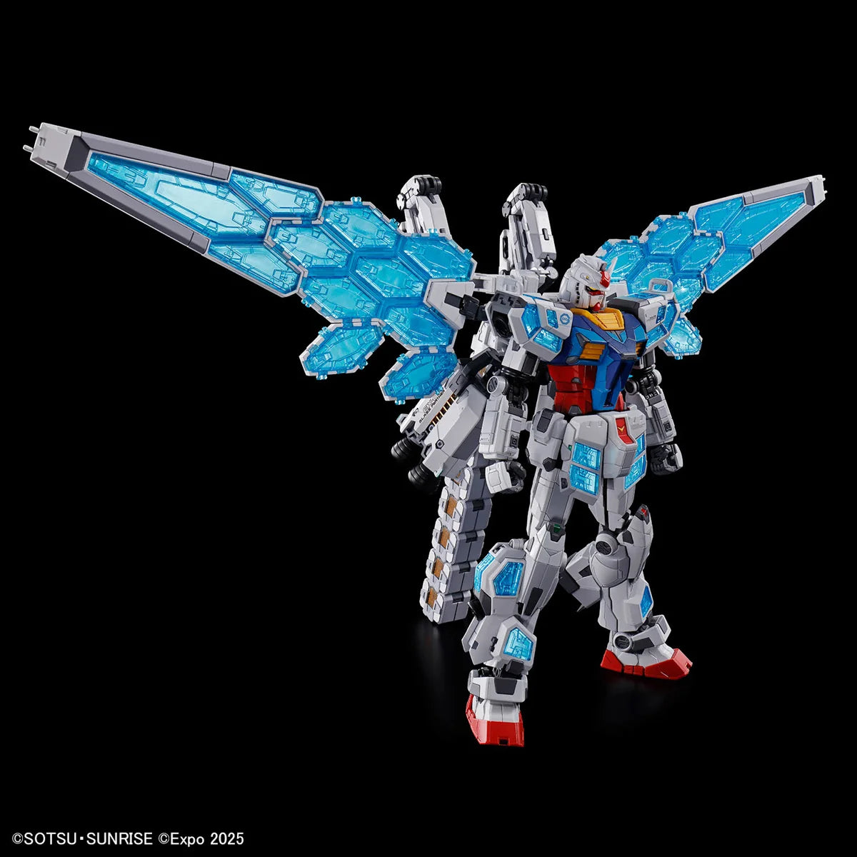 BANDAI 1/144 RX-78F00/E GUNDAM (EX-001 G.L.R.S.S. FEATHER UNIT)