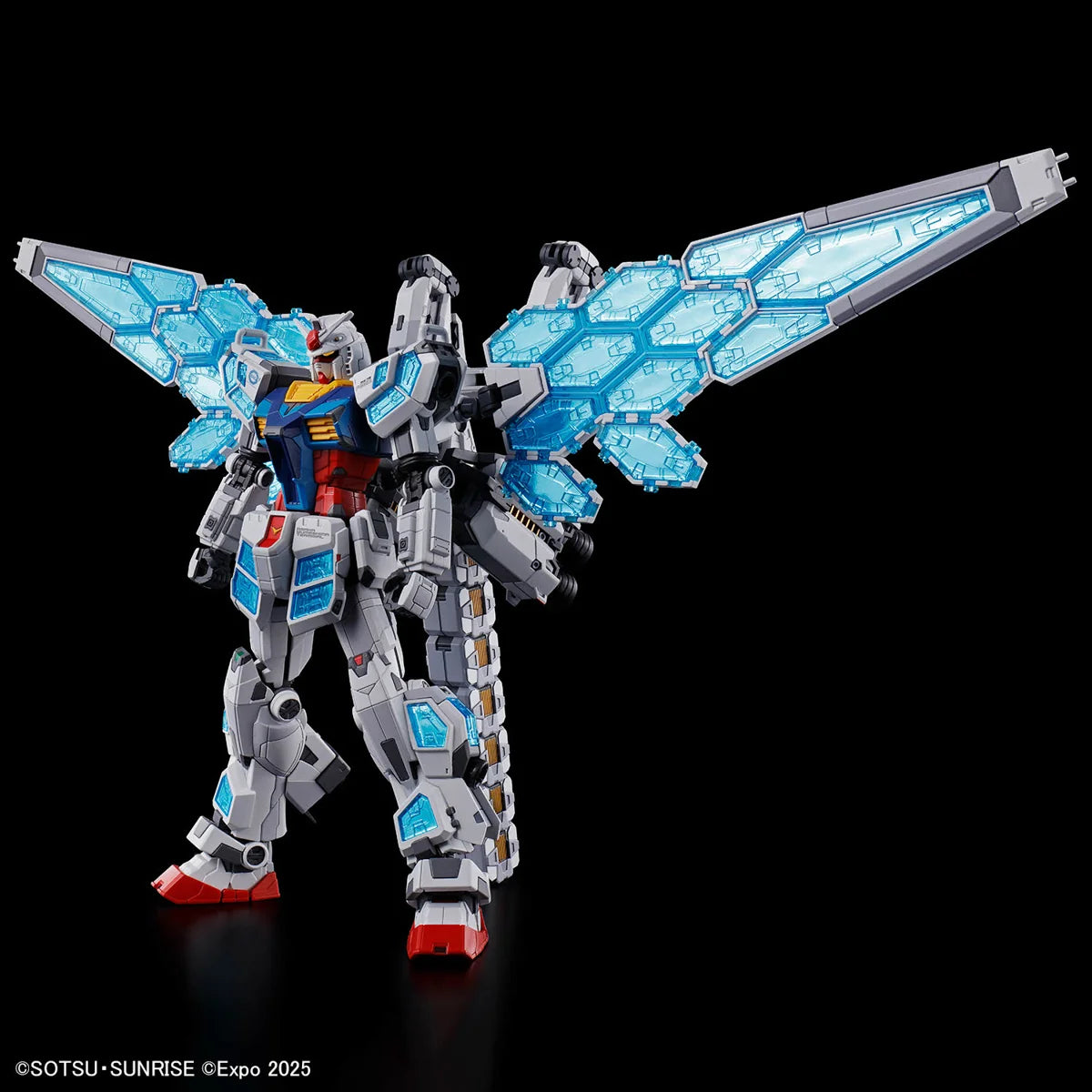 BANDAI 1/144 RX-78F00/E GUNDAM (EX-001 G.L.R.S.S. FEATHER UNIT)