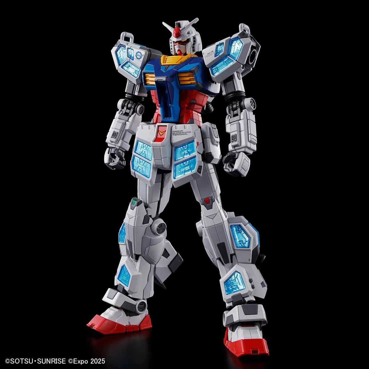 BANDAI 1/144 RX-78F00/E GUNDAM (EX-001 G.L.R.S.S. FEATHER UNIT)