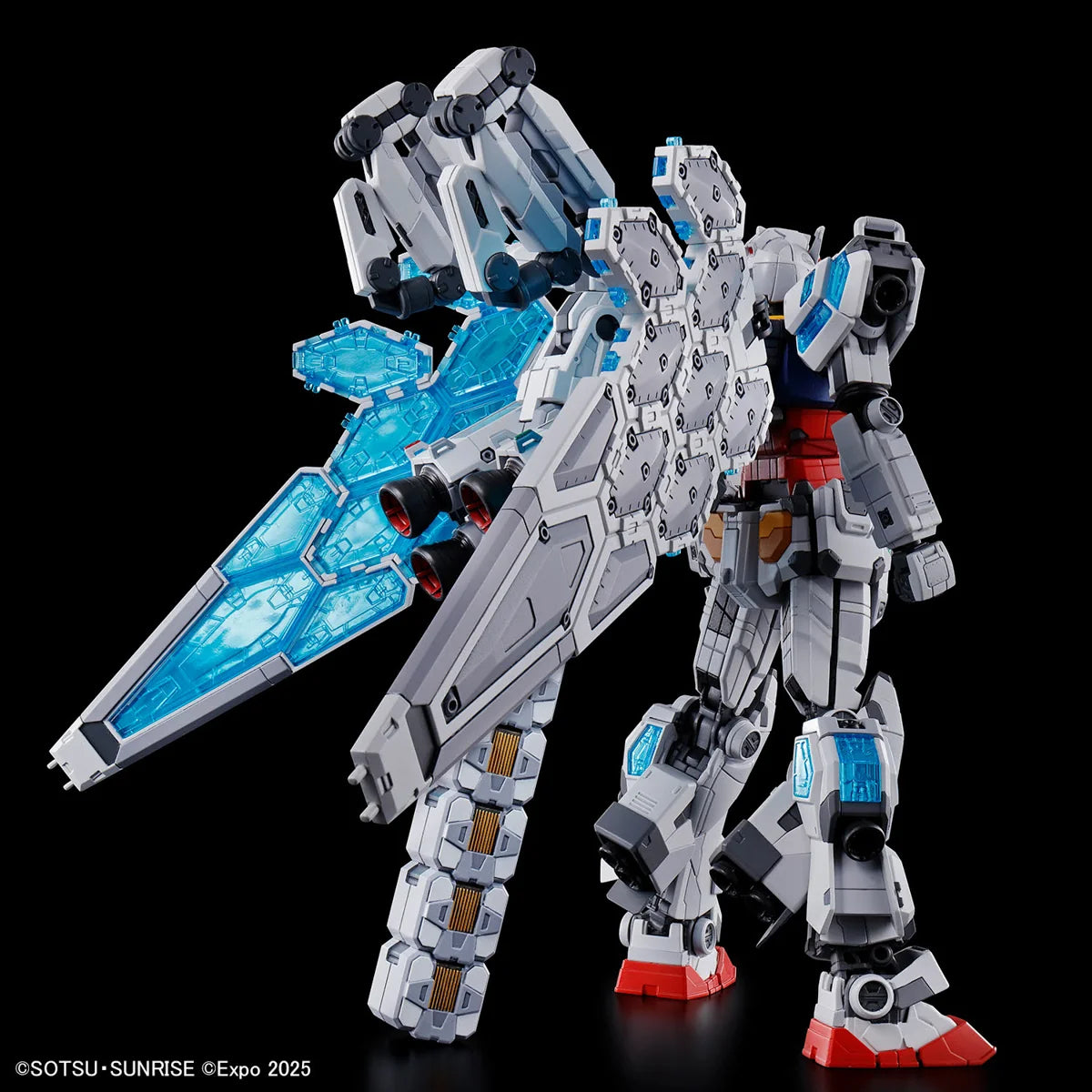 BANDAI 1/144 RX-78F00/E GUNDAM (EX-001 G.L.R.S.S. FEATHER UNIT)
