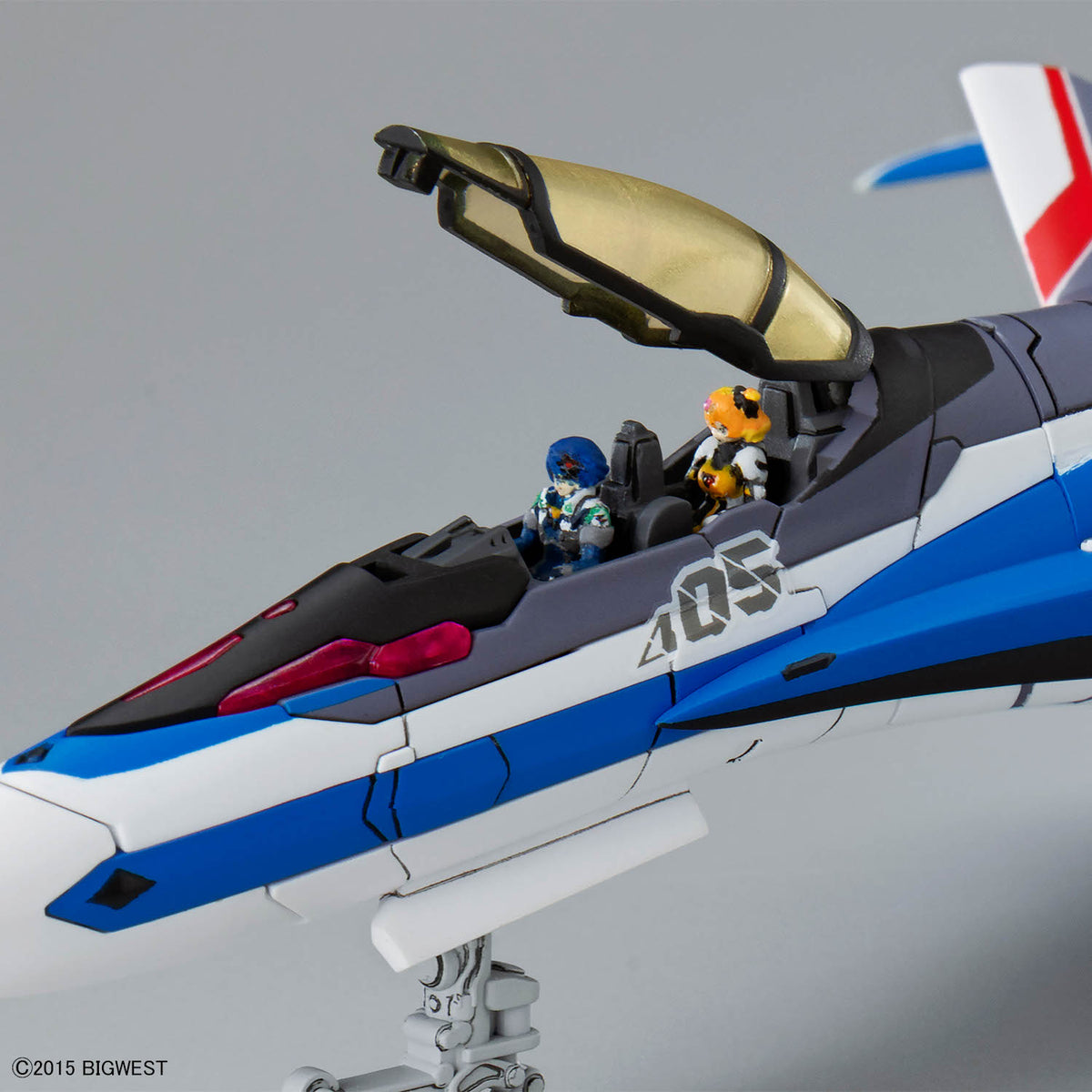 BANDAI HG 1/100 VF-31J SIEGFRIED (HAYATE IMMELMANN USE)