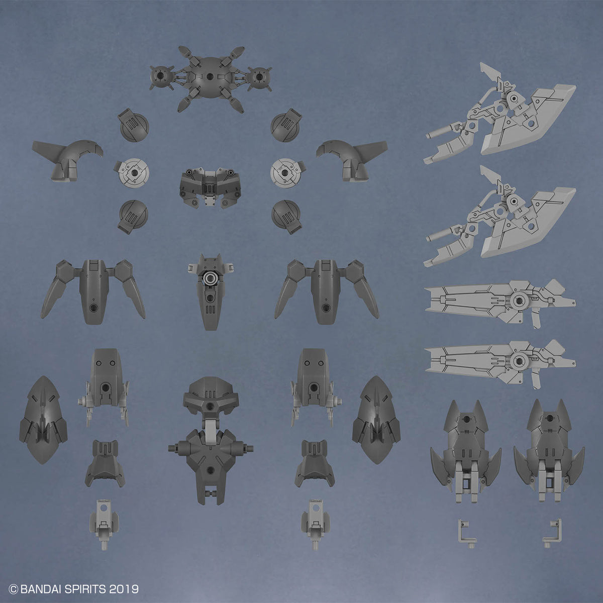 BANDAI 30MM 1/144 OPTION PARTS SET 23 (FULL ARMOR UNIT 2)