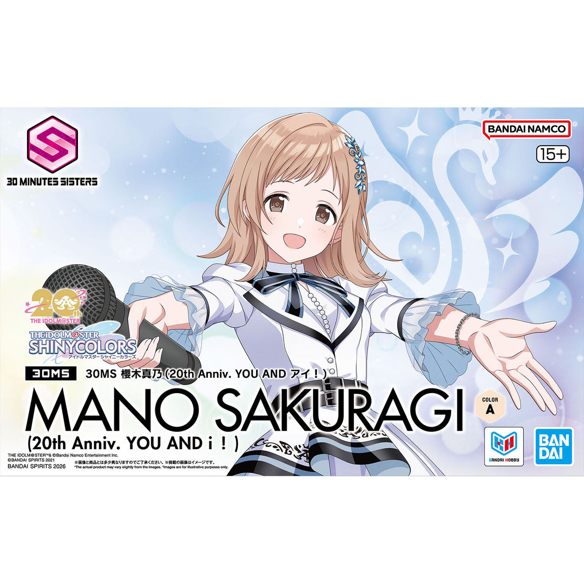 BANDAI 30MS MANO SAKURAGI (20TH ANNIV. YOU AND I!)