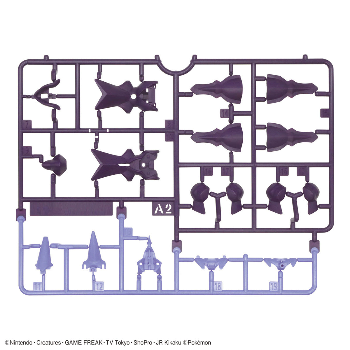 BANDAI POKEMON PLAMO COLLECTION 57 SELECT SERIES CERULEDGE