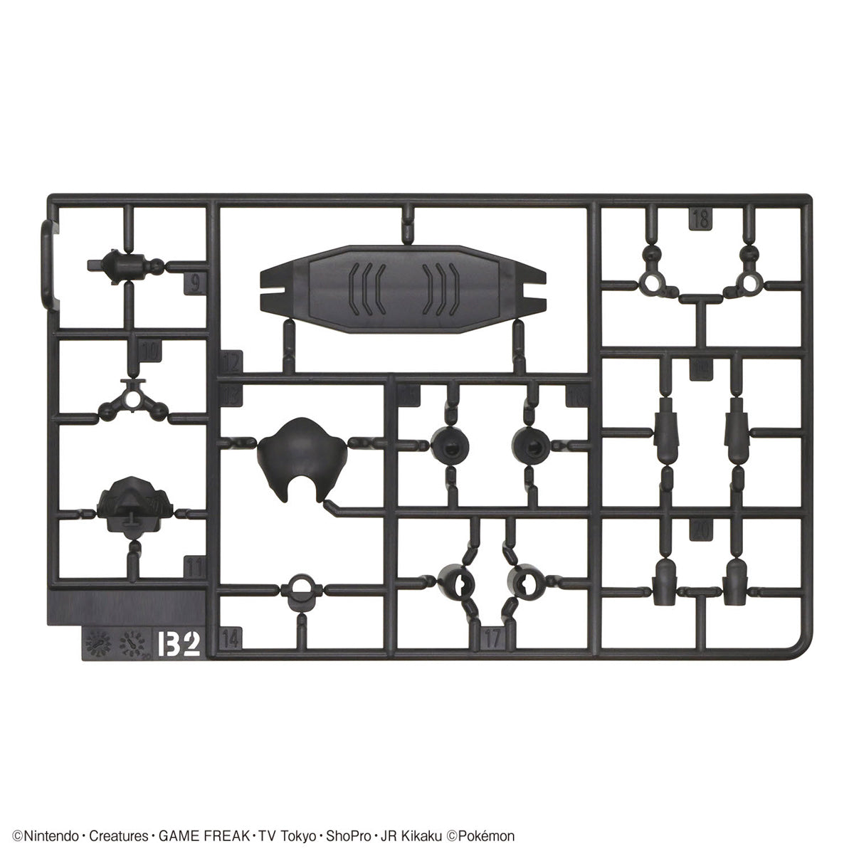 BANDAI POKEMON PLAMO COLLECTION 57 SELECT SERIES CERULEDGE