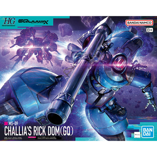 BANDAI HG 1/144 CHALLIA'S RICK DOM (GQ)