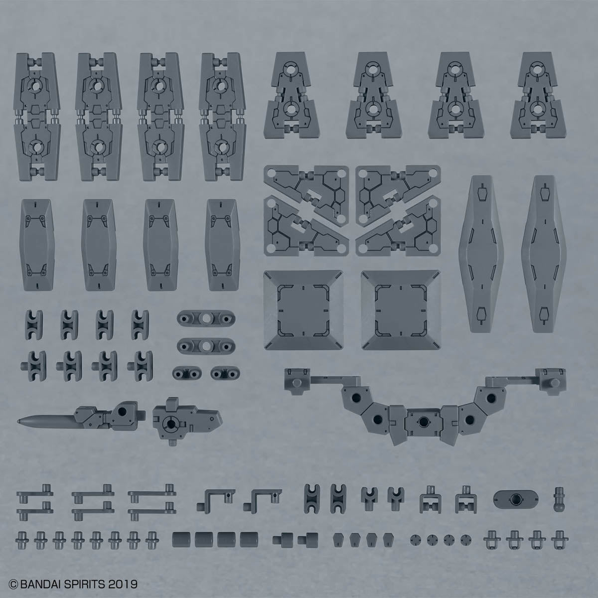 BANDAI 30MM 1/144 OPTION PARTS SET 19 (MULTI SHIELD)