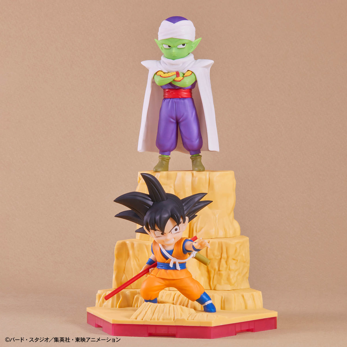BANDAI DRAGON BALL DAIMA MODEL KIT SON GOKU (MINI) & PICCOLO (MINI)