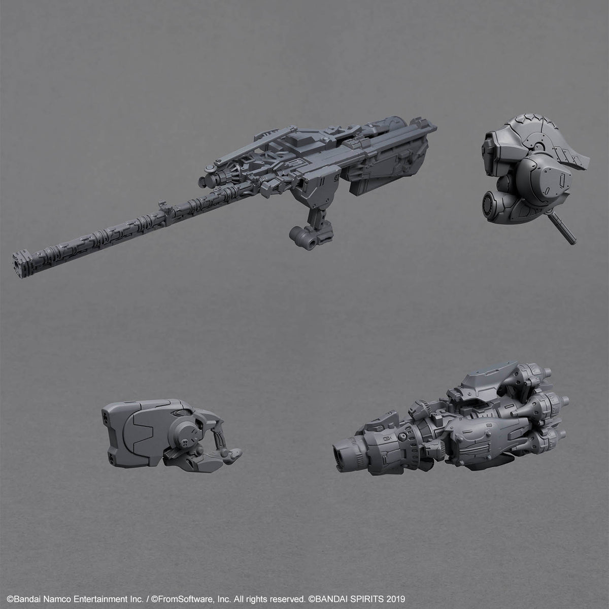 BANDAI 30MM ARMORED CORE FIRES OF RUBICON ARQUEBUS ADD VE-40A OPEN FAITH