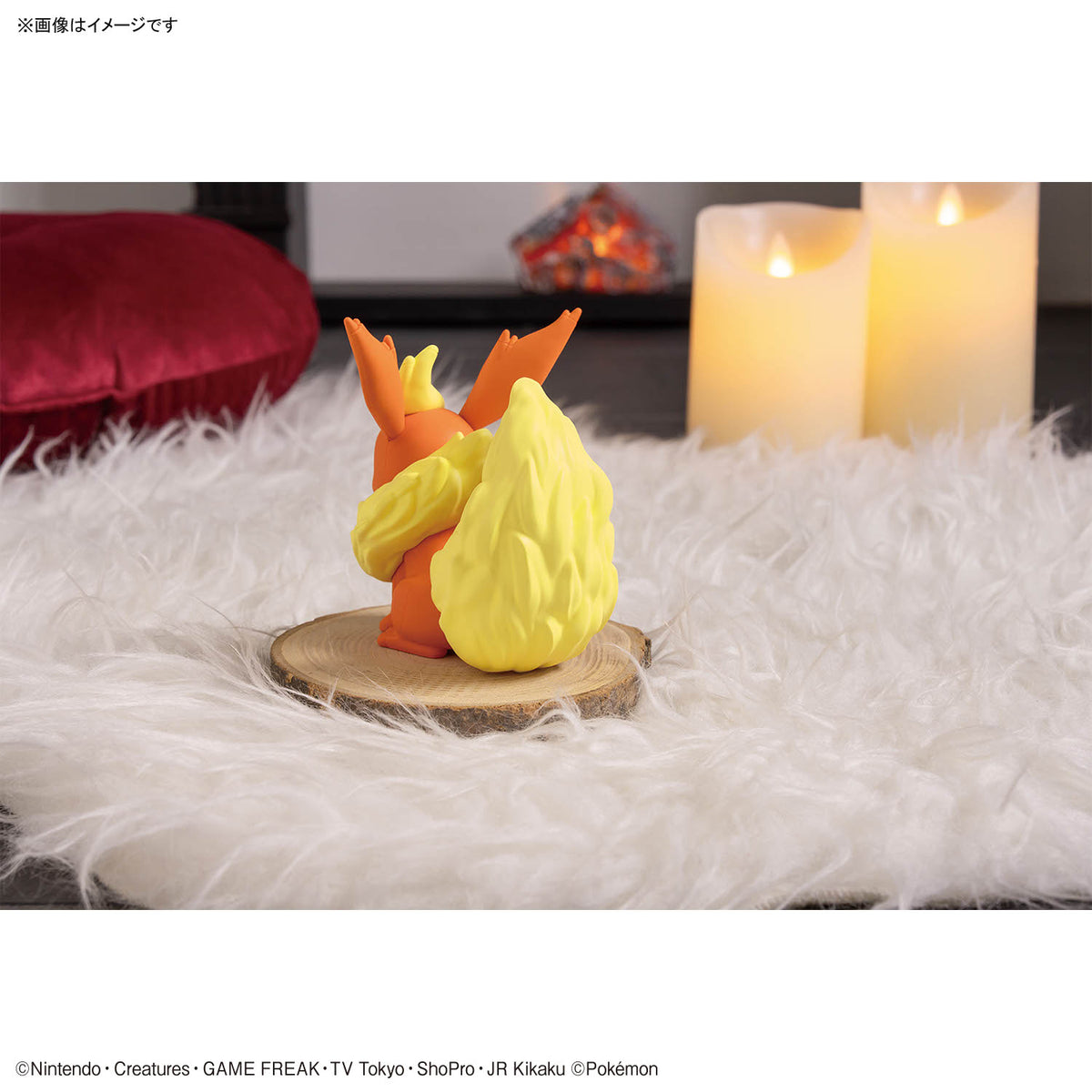 BANDAI POKEMON PLAMO COLLECTION QUICK!! 25 FLAREON