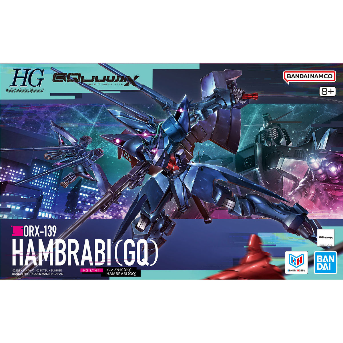 BANDAI HG 1/144 HAMBRABI (GQ)
