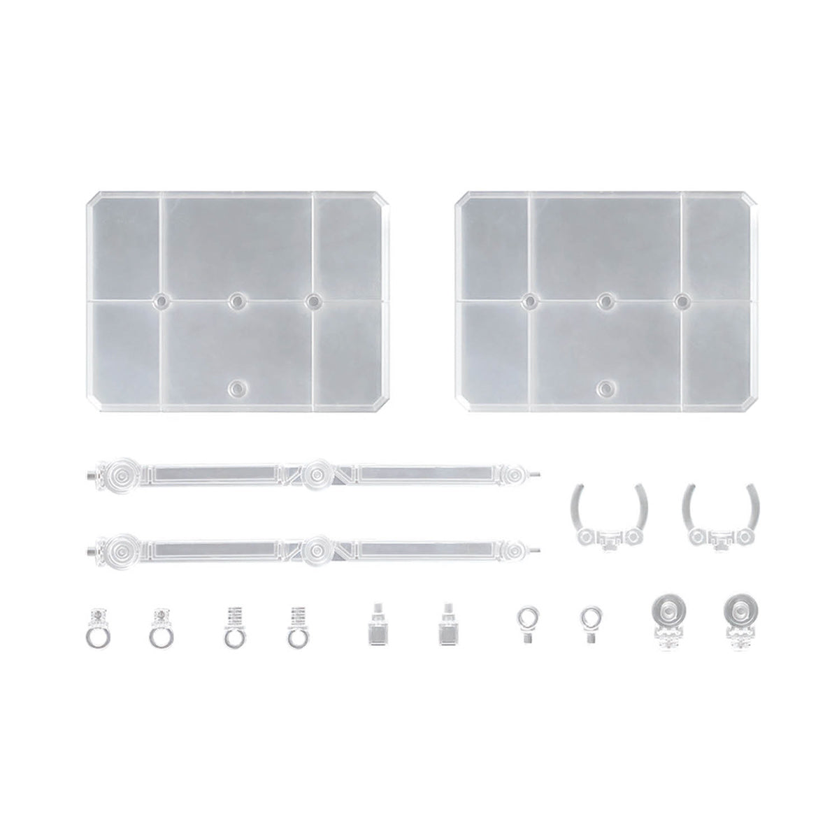 BANDAI ACTION BASE 7 [CLEAR COLOR] MS GUNDAM GQUUUUUUX STICKERS SET
