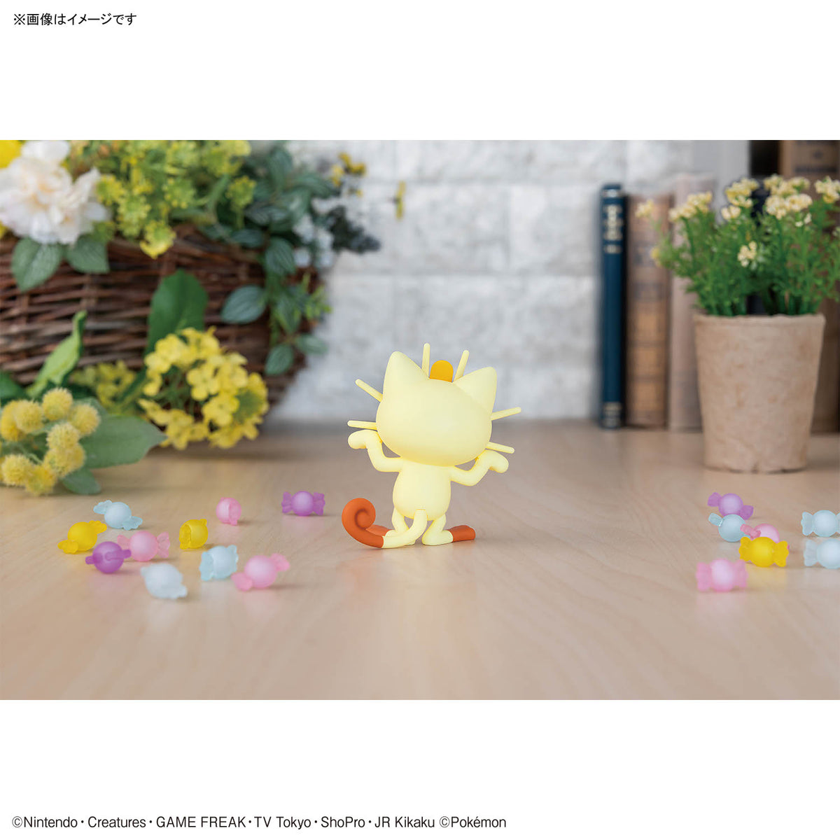BANDAI POKEMON PLAMO COLLECTION QUICK!! 28 MEOWTH