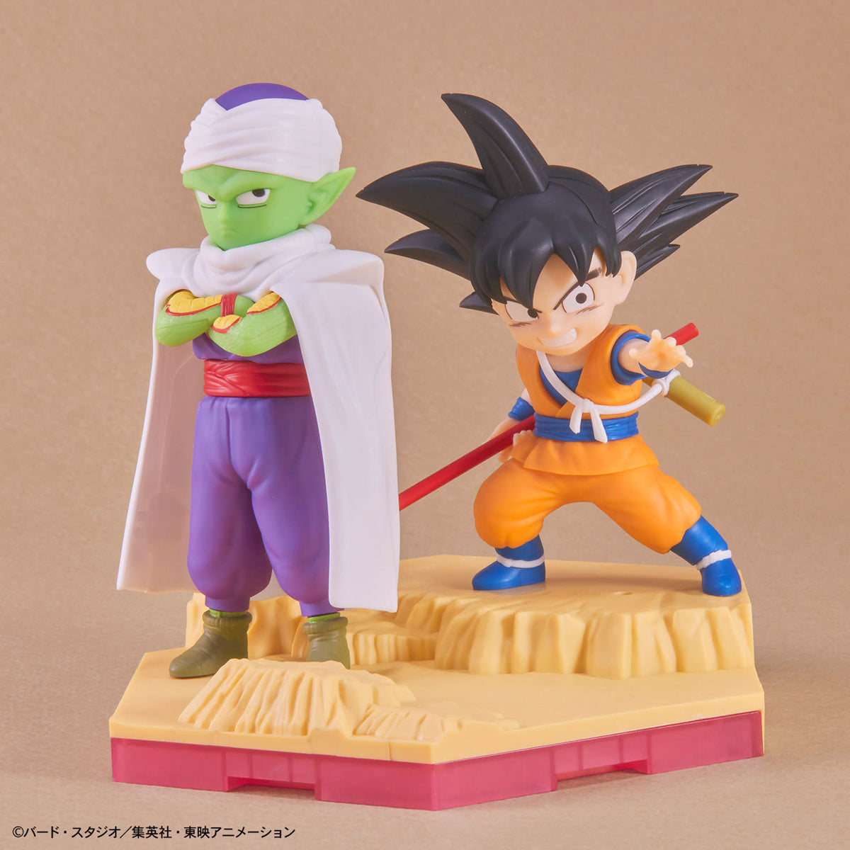 BANDAI DRAGON BALL DAIMA MODEL KIT SON GOKU (MINI) & PICCOLO (MINI)