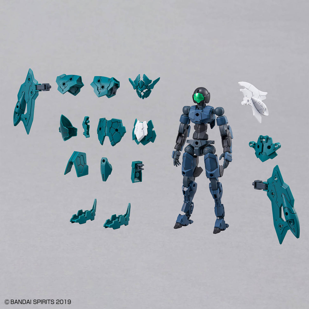 BANDAI 30MM 1/144 EXM-A9P SPINATIO (PIRATE TYPE)