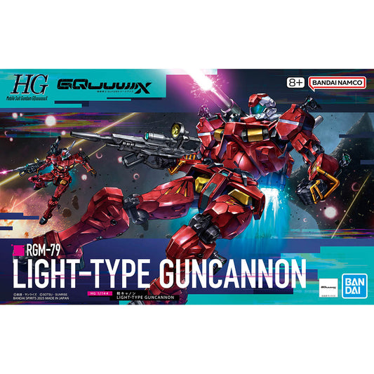 BANDAI HG 1/144 LIGHT-TYPE GUNCANNON