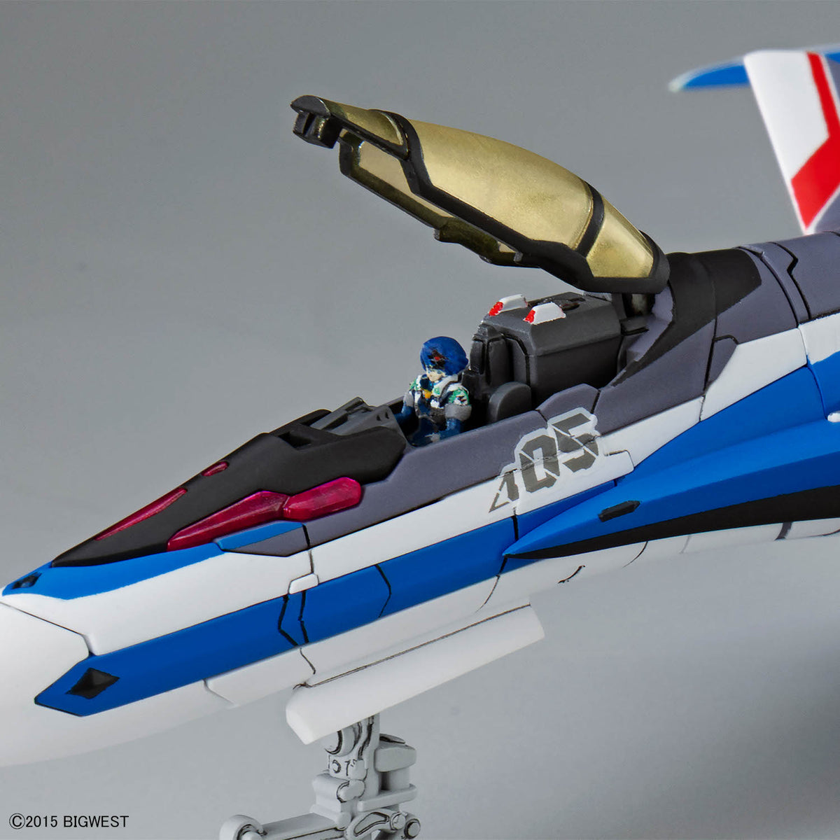 BANDAI HG 1/100 VF-31J SIEGFRIED (HAYATE IMMELMANN USE)
