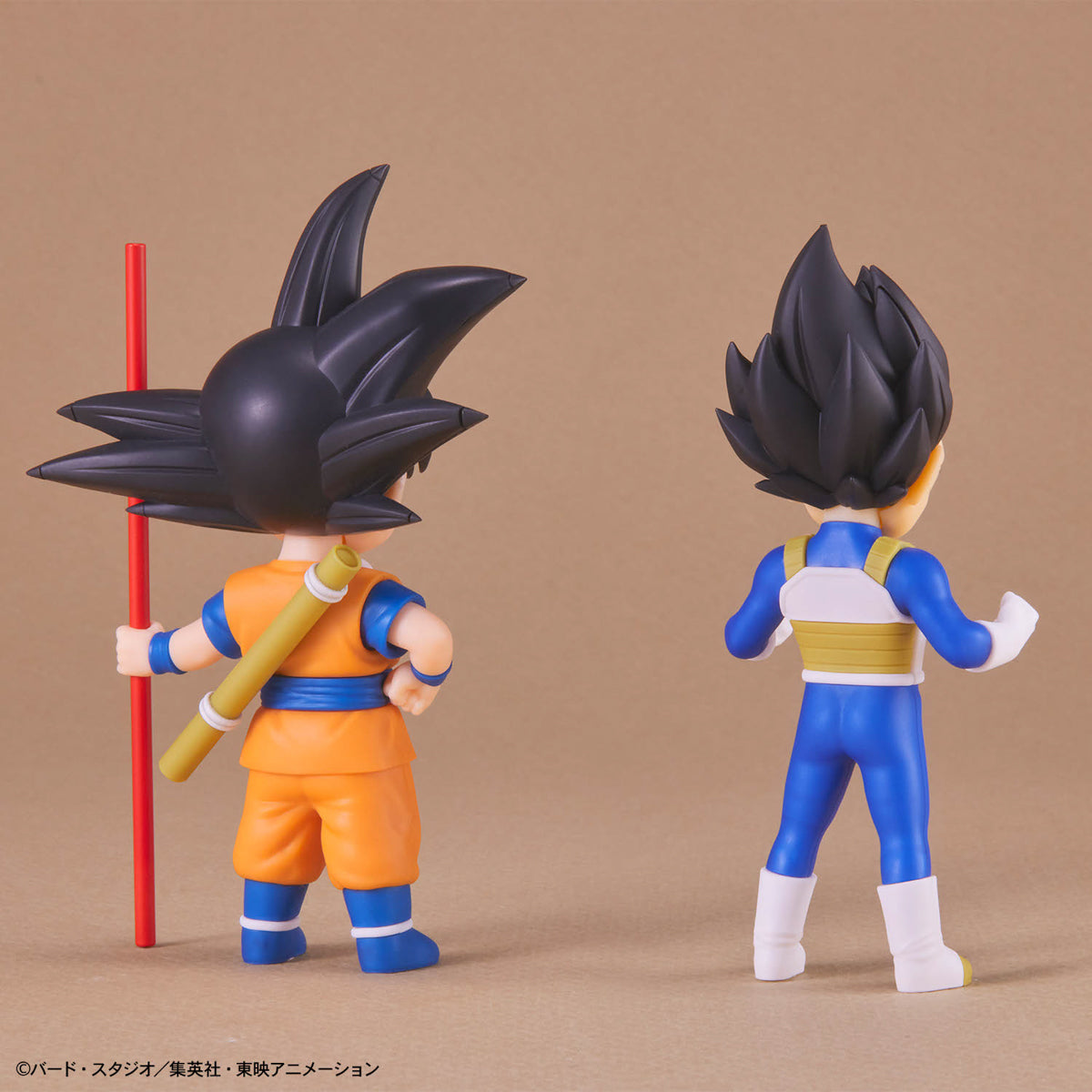 BANDAI DRAGON BALL DAIMA MODEL KIT SON GOKU (MINI) & VEGETA (MINI)