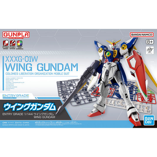 BANDAI ENTRY GRADE 1/144 WING GUNDAM