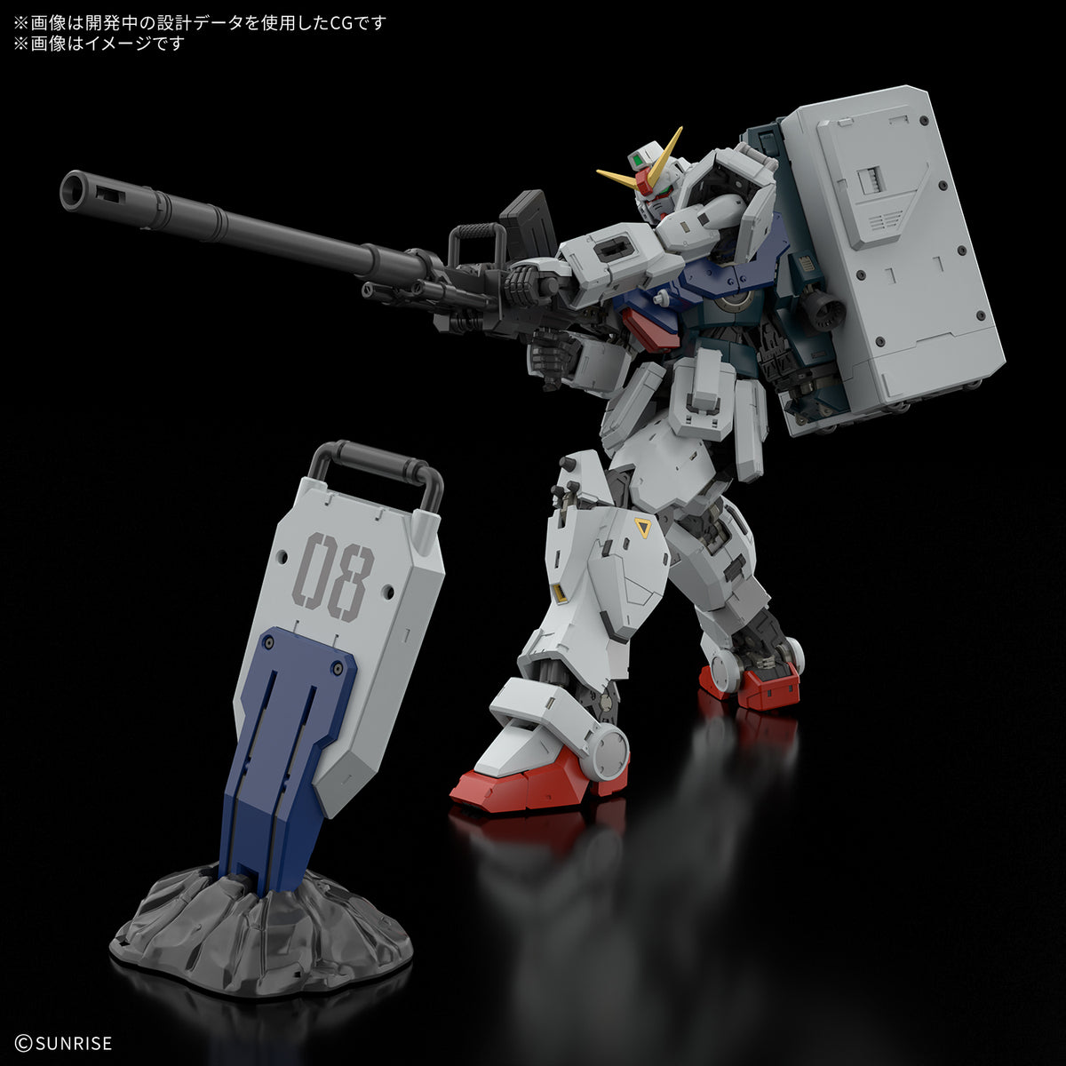 BANDAI RG 1/144 GUNDAM GROUND TYPE