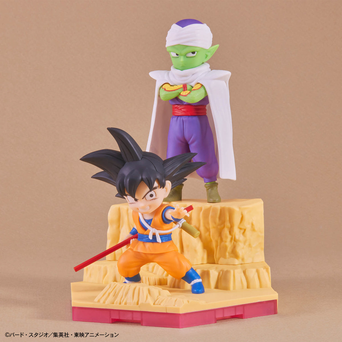 BANDAI DRAGON BALL DAIMA MODEL KIT SON GOKU (MINI) & PICCOLO (MINI)