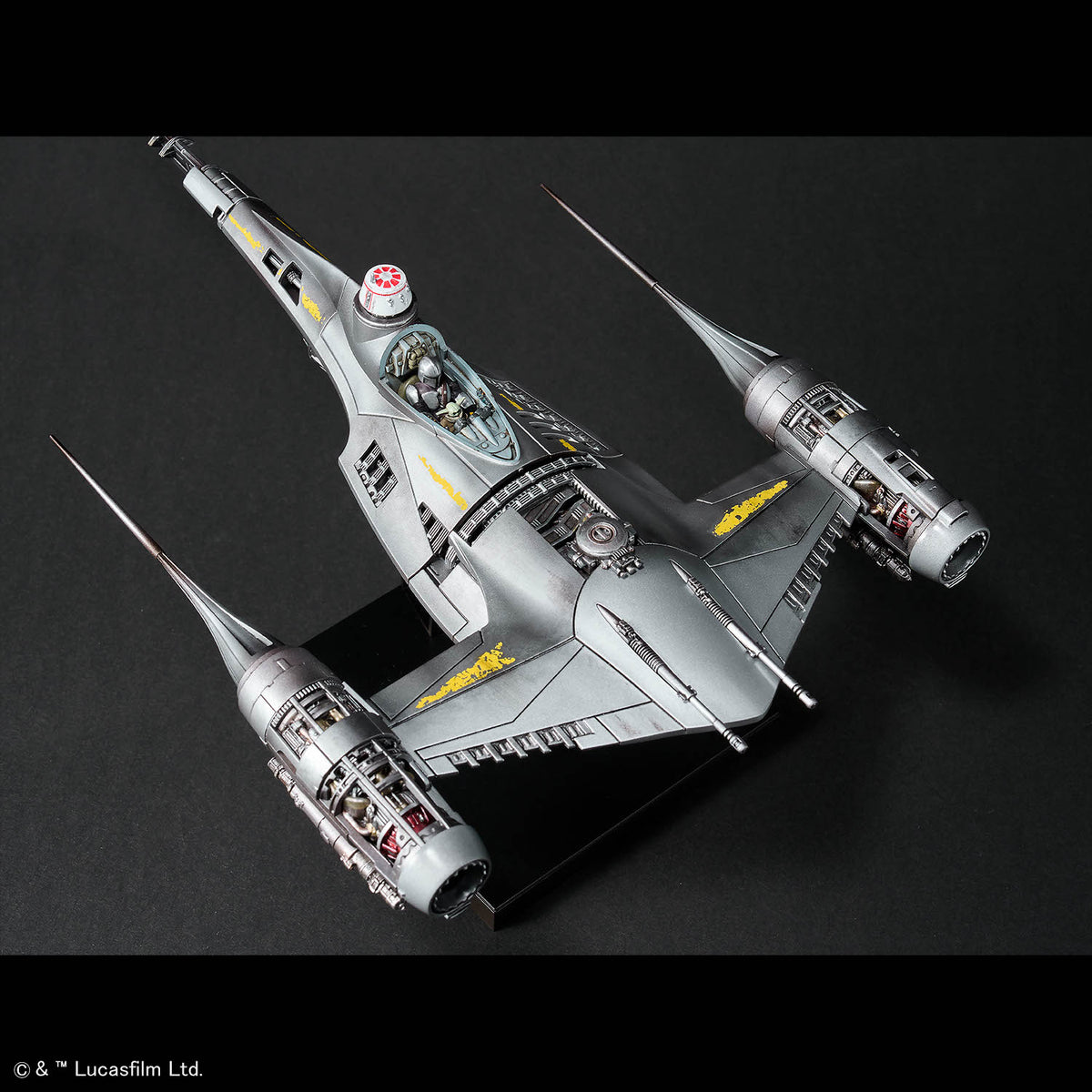 BANDAI STAR WARS 1/48 THE MANDALORIAN'S N-1 STARFIGHTER