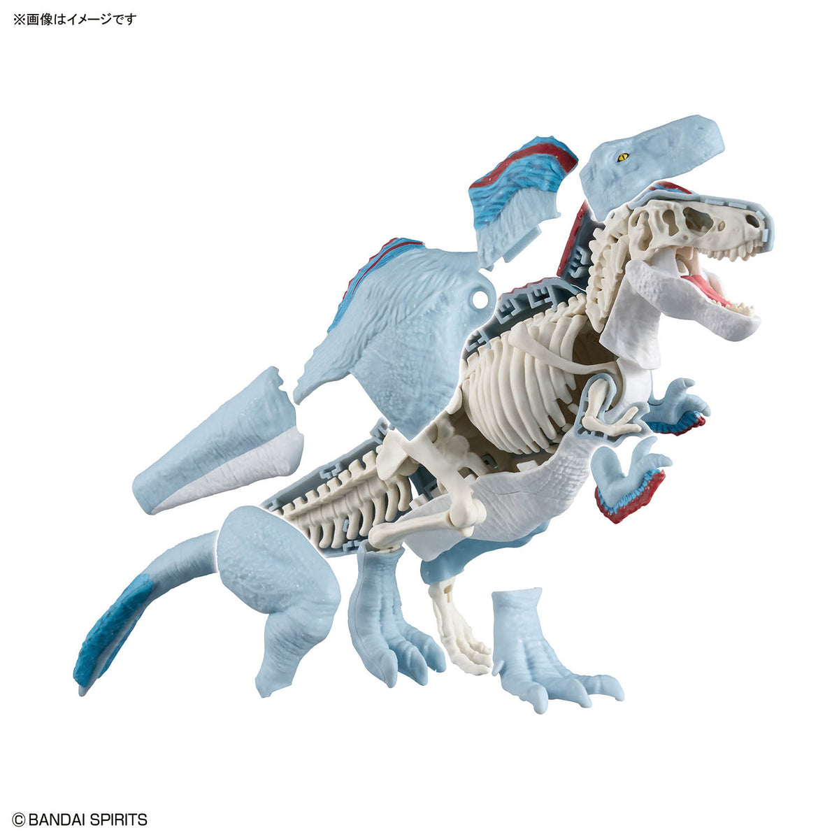 BANDAI PLANNOSAURUS TYRANNOSAURUS SNOWFALL AREA VER.