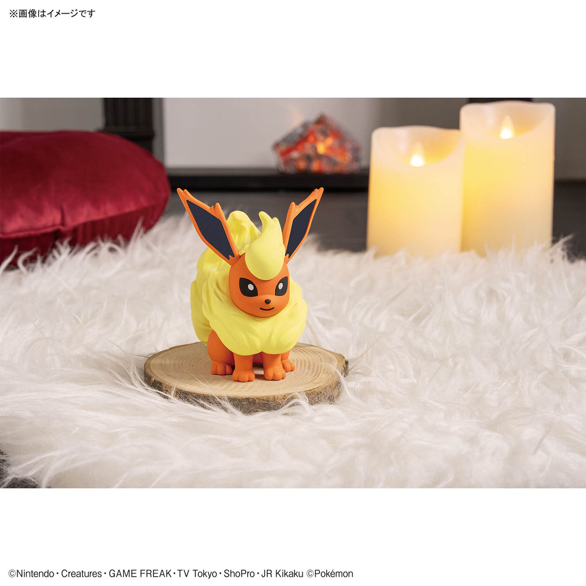 BANDAI POKEMON PLAMO COLLECTION QUICK!! 25 FLAREON